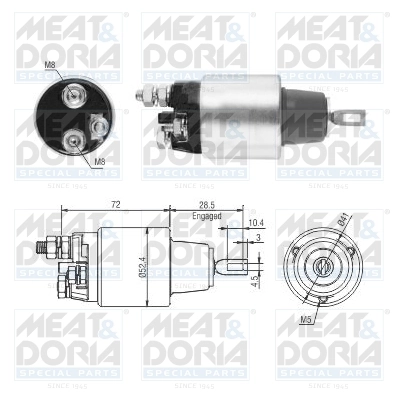 Solenoid Switch, starter
